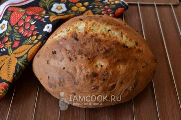 Рецепт лукового хлеба с сыром