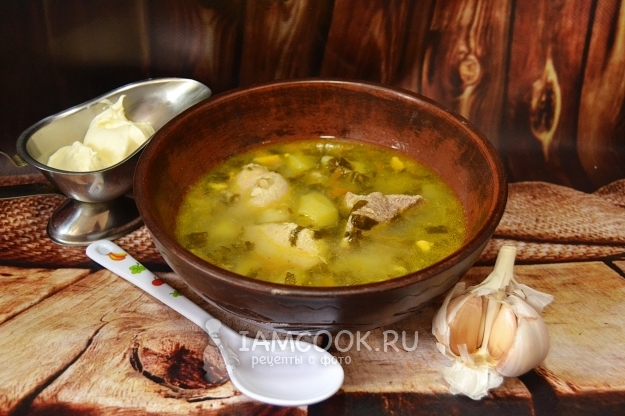 Суп из щавеля рецепт с фото классический рецепт