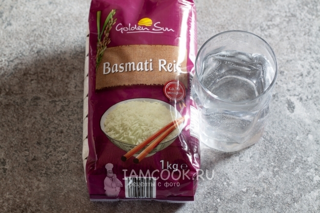 Ингредиенты для варки риса басмати на пару, чтобы он получился рассыпчатым и длинным