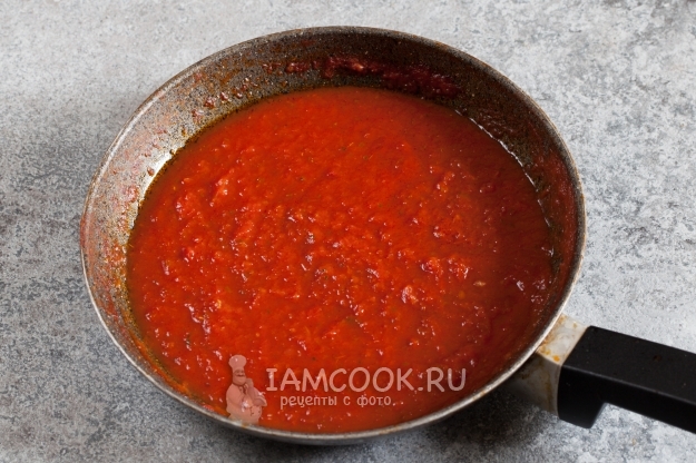 Приготовить томатный соус