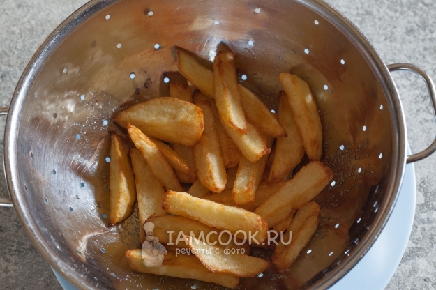 Приготовить картофель фри