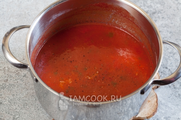 Рецепт томатного супа-пюре с рисом