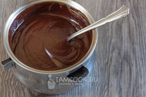 Шоколадный крем ганаш для покрытия торта