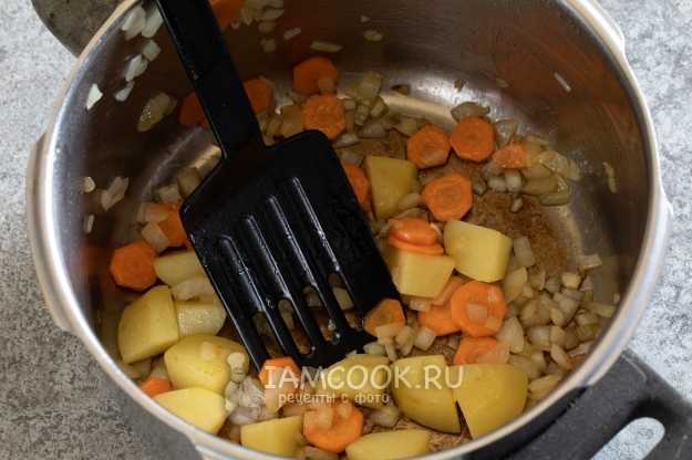 Рецепт: Гороховый суп в скороварке - очень вкусный и питательный