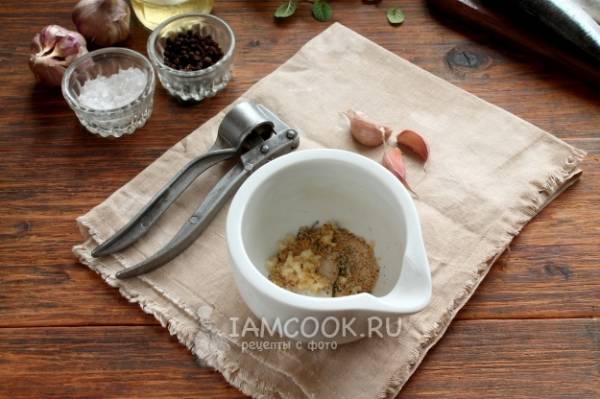 Сардины пряные запечёные в духовке на гарнир овощи-карри
