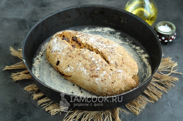 Фото хлеба на сыворотке без дрожжей в духовке