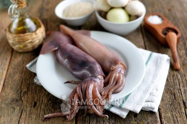 Фаршированные кальмары Поросята - рецепт с фото на Новый год - Рецепты, продукты, еда | Сегодня