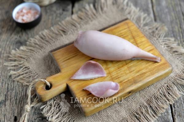 Кальмары, фаршированные рисом и грибами «Свинки», пошаговый рецепт с фото от автора Rita Pirko