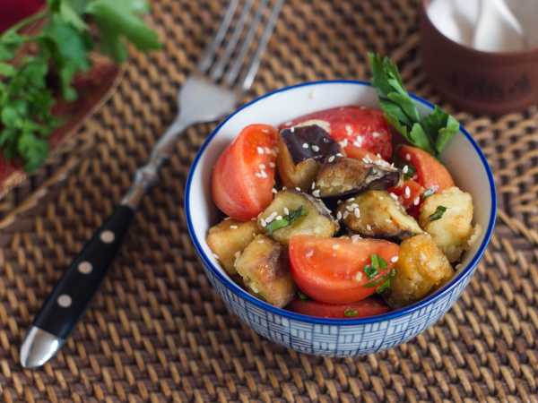 20 простых и вкусных салатов из баклажанов на зиму