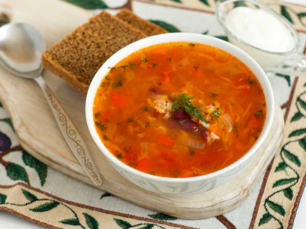 Фасолевый суп рецепт из красной фасоли с мясом