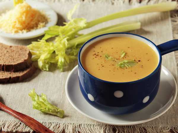 Суп-пюре из сельдерея, пошаговый рецепт с фото