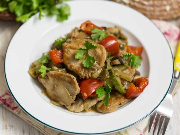 Свинина с овощами на сковороде - очень простой рецепт с пошаговыми фото