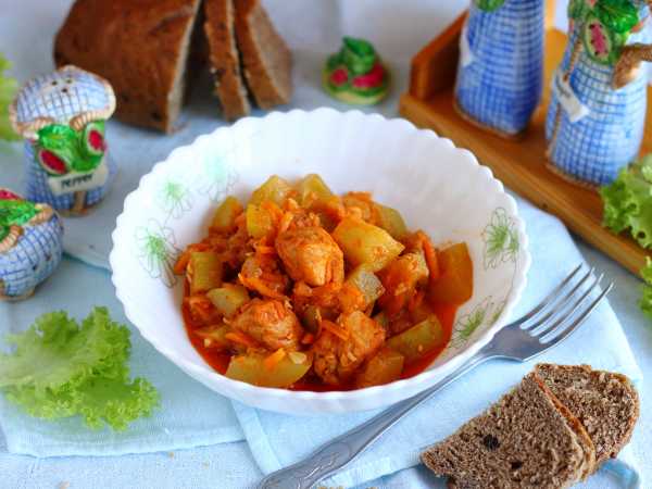 Овощное рагу с мясом рецепт с фото пошагово - fitdiets.ru