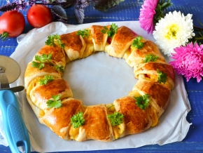 Осетинский пирог с сыром - рецепт с пошаговыми фото | Меню недели