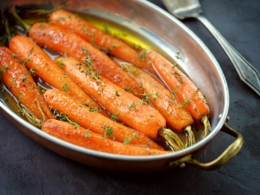 Вегетарианские блюда с морковью