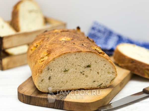 луковый ржаной хлеб в духовке рецепт | Дзен