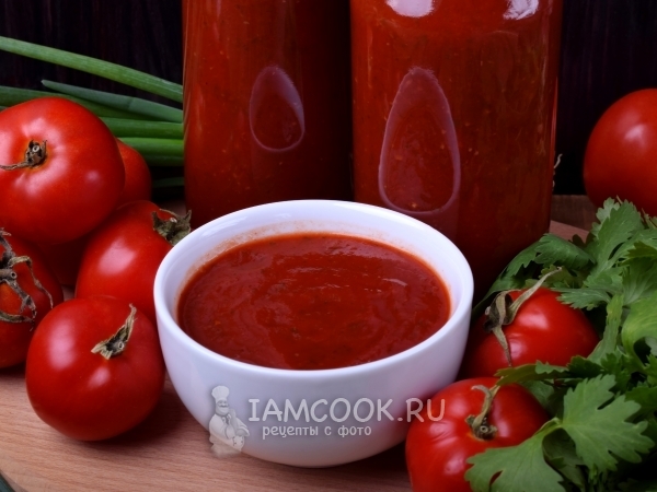Домашний кетчуп для детей, рецепт с фото