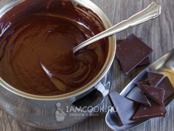 Шоколадный ганаш (классический), рецепт с фото