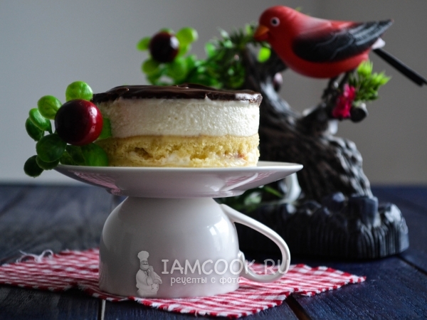 Торт «Птичье молоко» на агар-агаре, рецепт с фото