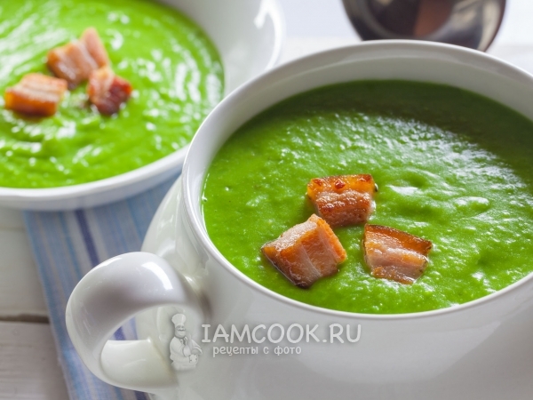 Гороховый суп из зеленого горошка – пошаговый рецепт приготовления с фото