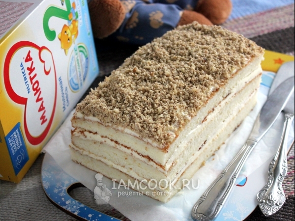 Торт из детской смеси, рецепт с фото