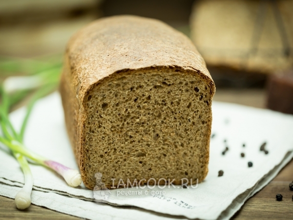 Пшенично-ржаной хлеб на опаре, рецепт с фото