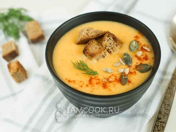 Крем-суп из корневого сельдерея (классический рецепт)
