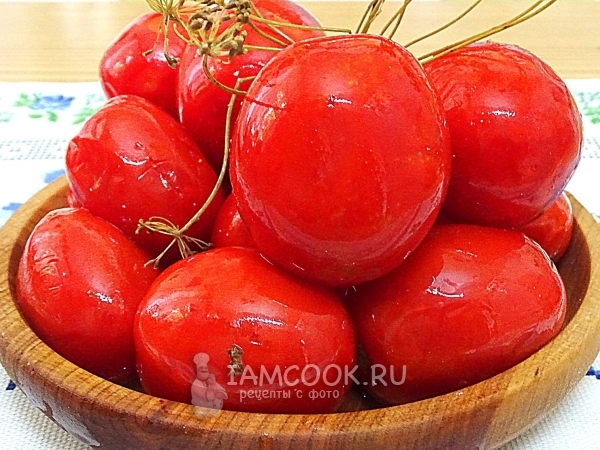 Бочковые помидоры в кастрюле, рецепт с фото