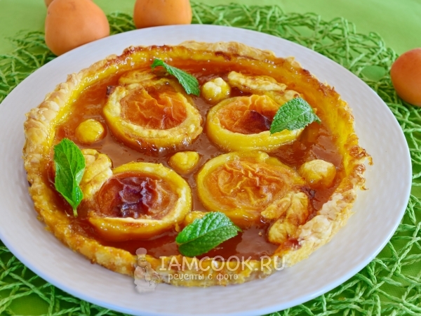 Пирог с абрикосовым джемом, рецепт с фото