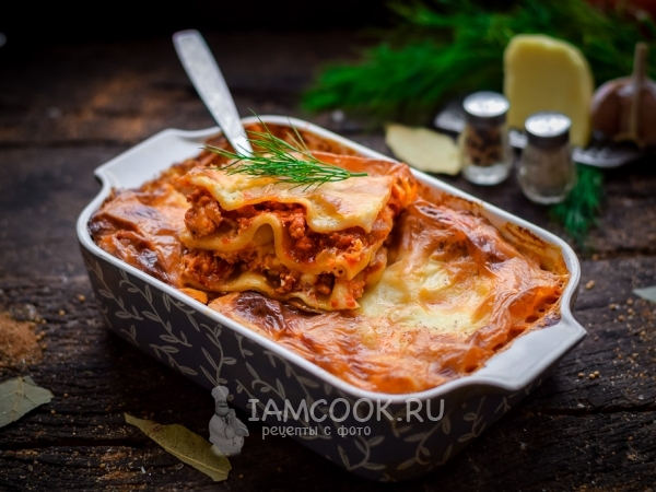 Яичная лазанья с говяжьим фаршем и томатным соусом | Рецепты Barilla
