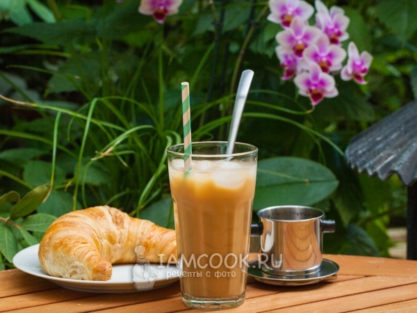 Айс-кофе по-вьетнамски, рецепт с фото
