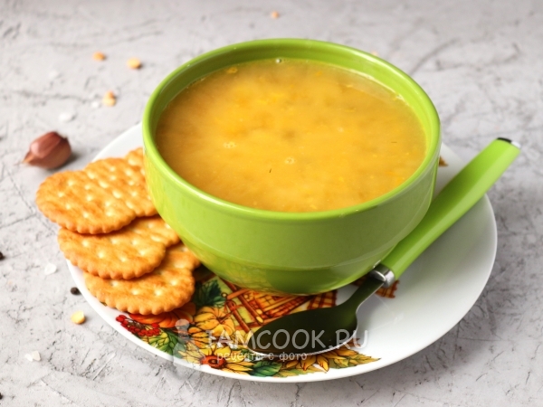 Гороховый суп без мяса (классический рецепт), рецепт с фото