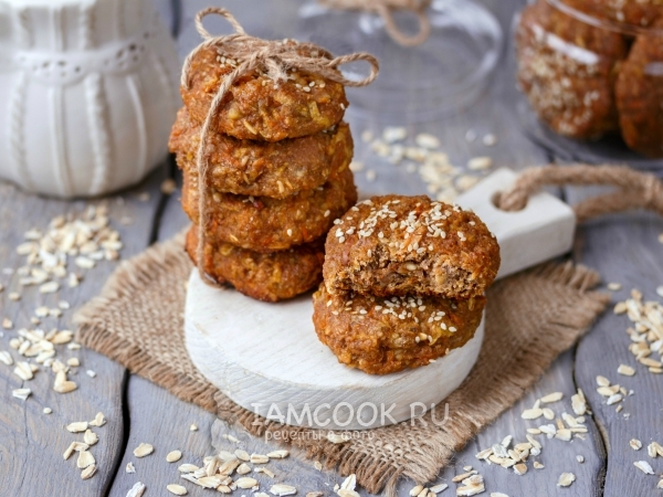Овсяное печенье с грецкими орехами — рецепт с фото пошагово