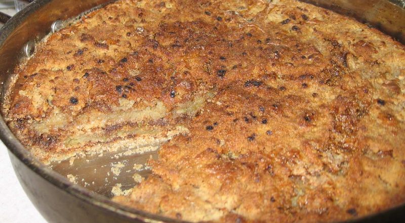 Насыпной яблочный пирог, рецепт с фото. Готовим болгарский насыпной ...