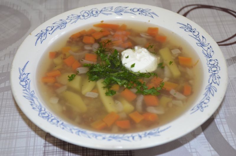 С суп с гречкой рецепт с фото