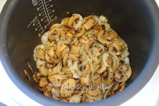 Запеканка из картофеля с грибами