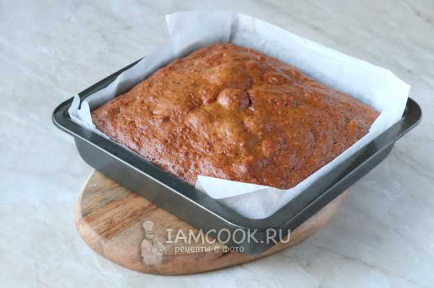 Как приготовить Ореховый пирог с грецкими орехами и сахаром на сметане просто рецепт пошаговый