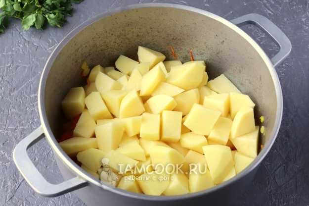 Тушёный картофель с консервированной фасолью — рецепты | Дзен