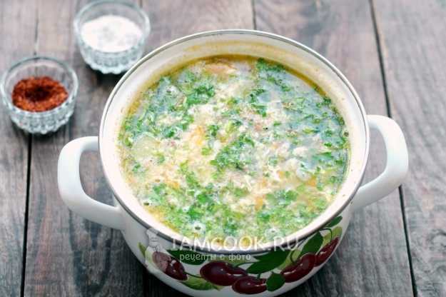 Суп с тушенкой, пшеном и яйцом — рецепт с фото пошагово