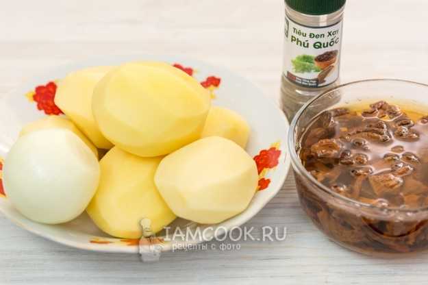 Картошка с сушеными грибами: фото-рецепт идеального блюда