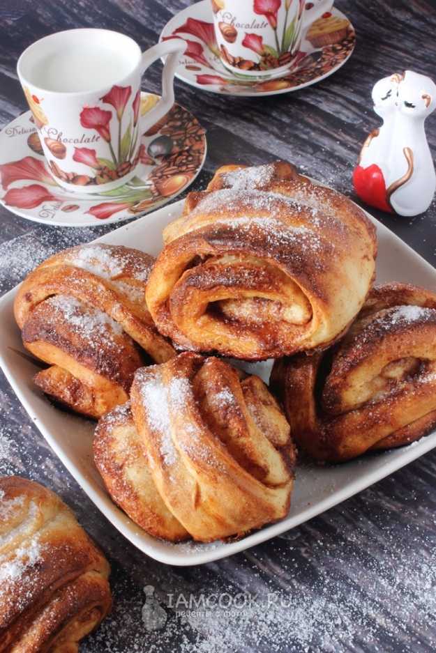 Французские булочки с корицей — рецепт с фото