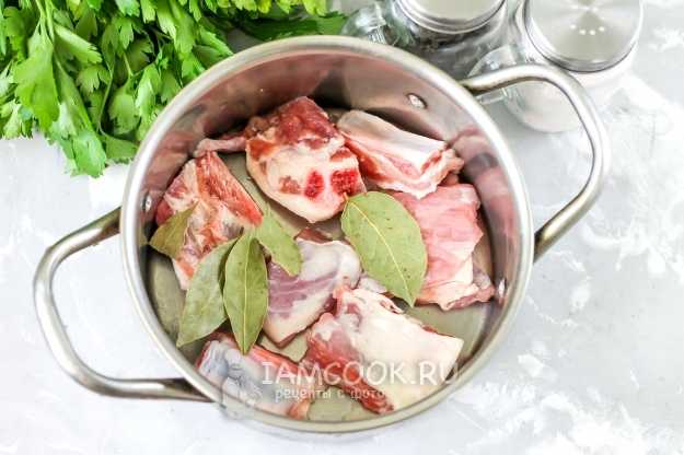 Рецепт: Суп по-гречески из козьего мяса | Невероятно нежный вкус 