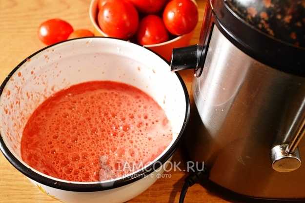 Томатный сок с болгарским перцем на зиму без соковыжималки