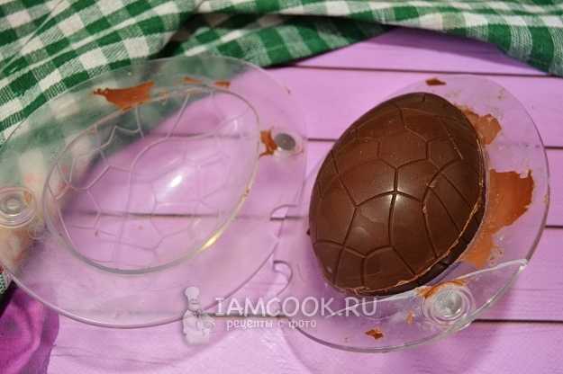 Шоколадное яйцо своими руками