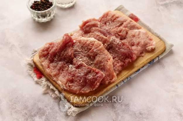 Рецепт отбивных из свинины на сковороде