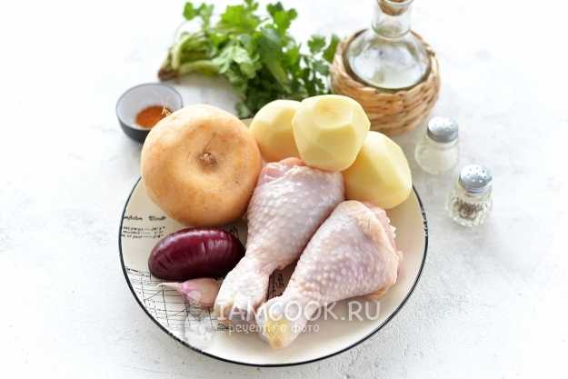 Салат из репы с мясом курицы — рецепт с фото пошагово