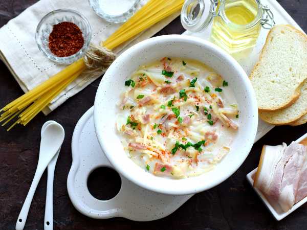 Сырный суп с плавленым сыром – пошаговый фото рецепт