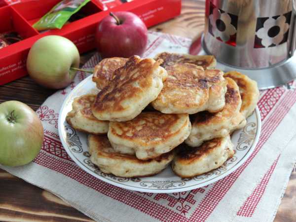 10 рецептов ароматных оладий с яблоками