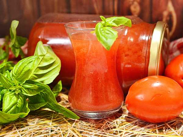 Видео-рецепт томатного сока на зиму