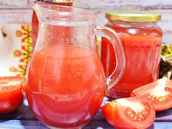 Как приготовить вкусный томатный сок из свежих помидор в домашних условиях на зиму